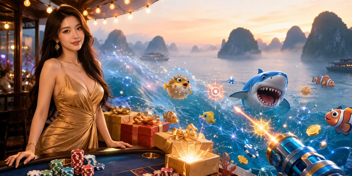 Vùng biển Hạ Long với truyền thống đánh cá – hình ảnh liên tưởng đến trò chơi bắn cá