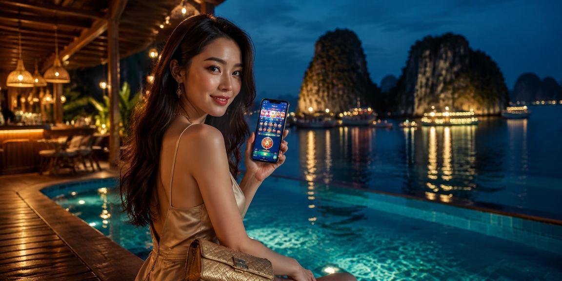 Người chơi xổ số tại Hạ Long thưởng thức cà phê và kiểm tra kết quả trên điện thoại